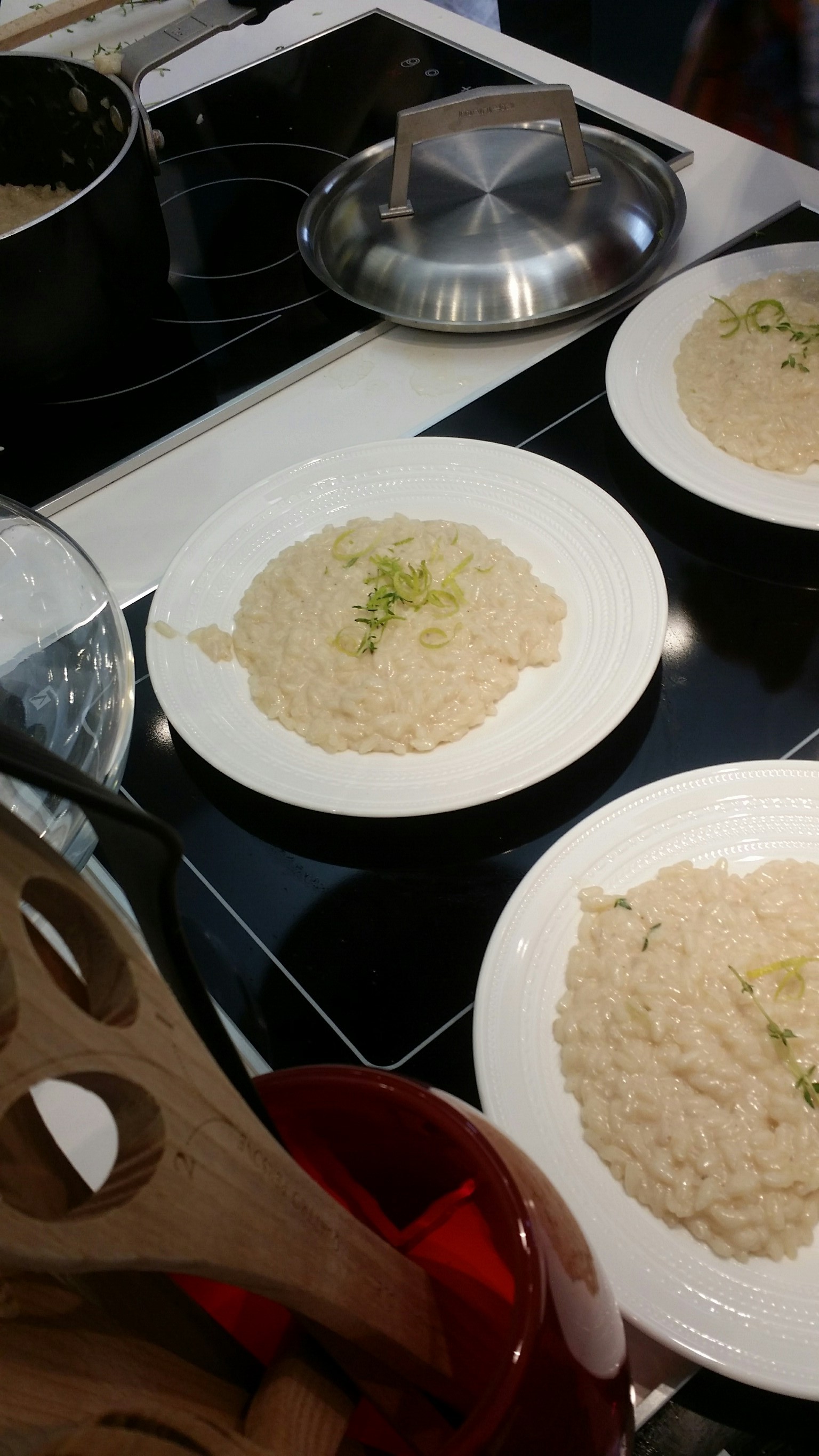 第一道 : 檸檬乳酪燉飯